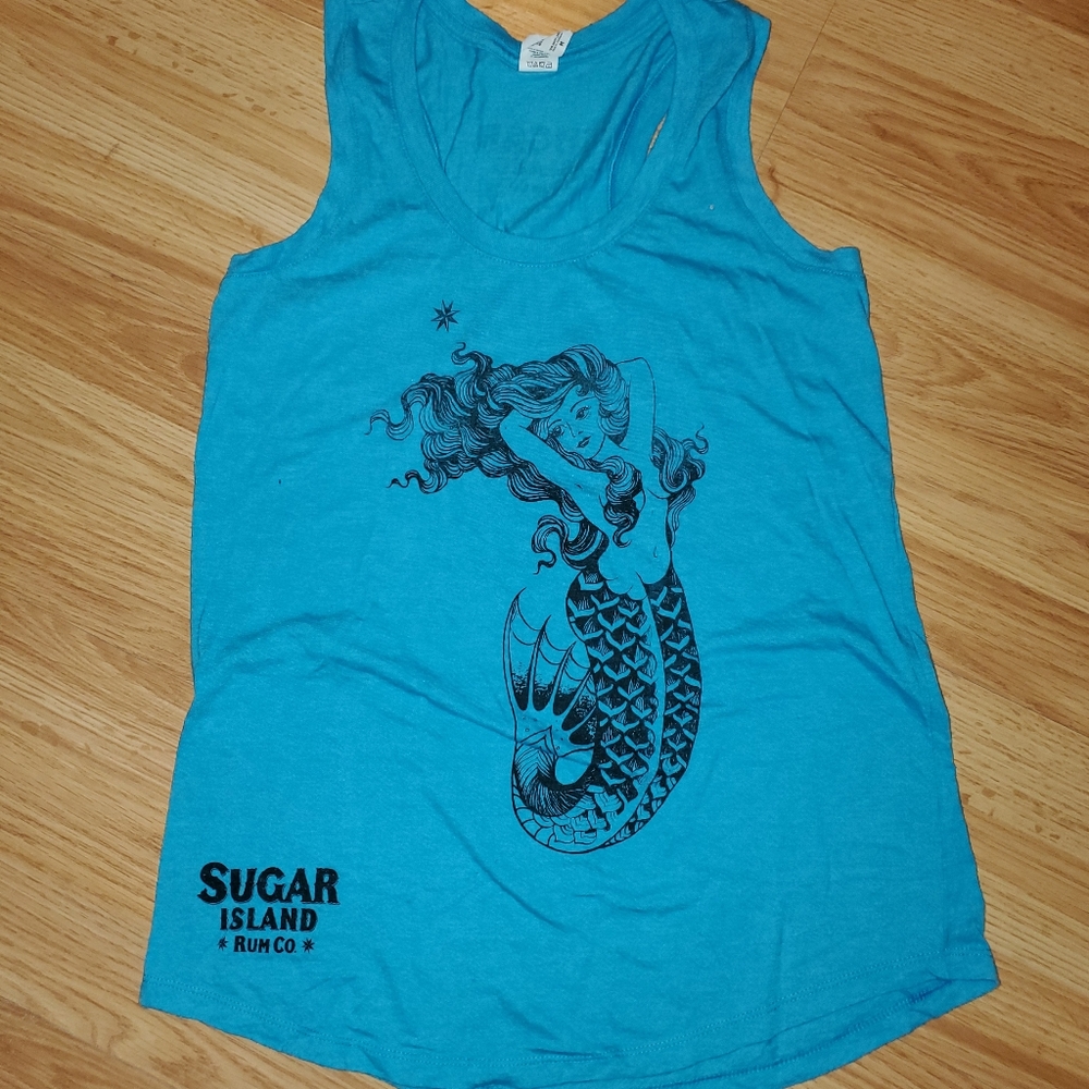 Blue sugar island rum tee